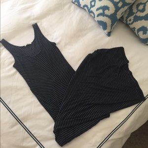 LAmade striped maxi dress size small